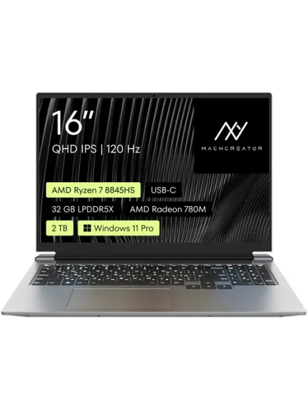 Ноутбук Vision L16 Orgin XT 16" Ryzen 7 8845HS 32 2TB MACHCREATOR