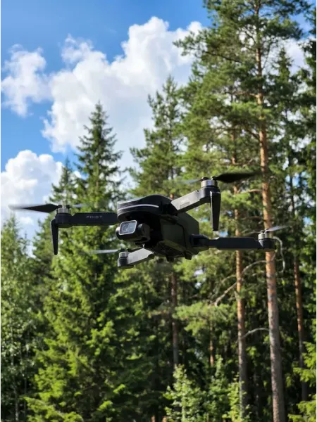 Квадрокоптер PiHOT P80 Max2 с 4K-камерой, GPS и пультом с эк