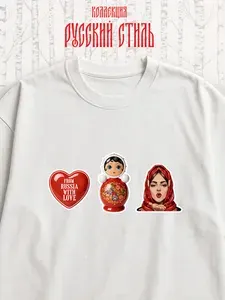 Футболка Easy tee русский стиль