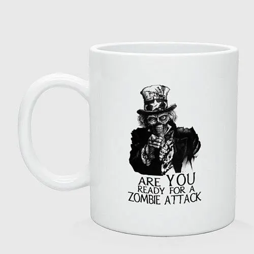 Zombie attack Керамическая кружка