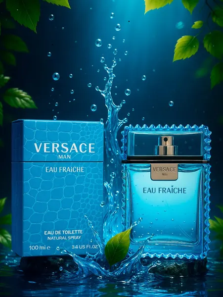 Туалетная вода Versace Man, Eau Fraiche, уникальные и элегантные духи для мужчин, 100 мл