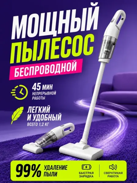 Электровеник для уборки дома беспроводной Xiaomi