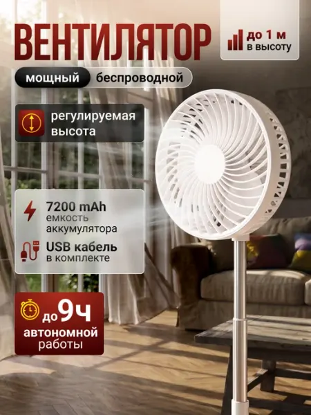 Вентилятор напольный настольный
