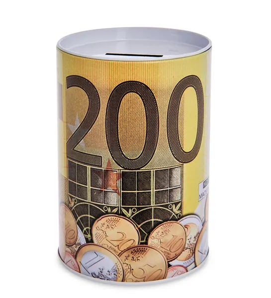 Металлическая копилка '200 Евро' 15см