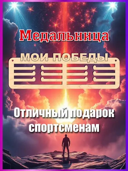 Eco-product Спортивная медальница Мои победы