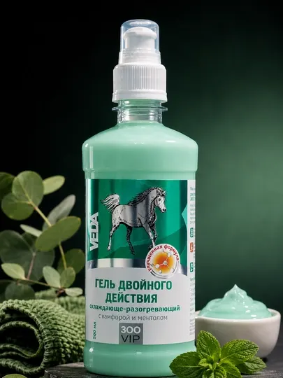 VEDA 300VIP — двухкомпонентный гель для суставов, связок и мышц, улучшенная формула