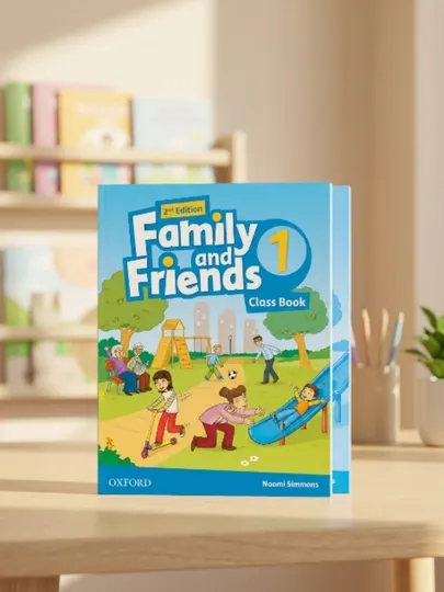КНИГА: Family and Friends 1 (Student Book + Workbook)