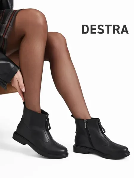 Ботинки осенние женские натуральная кожа Destra