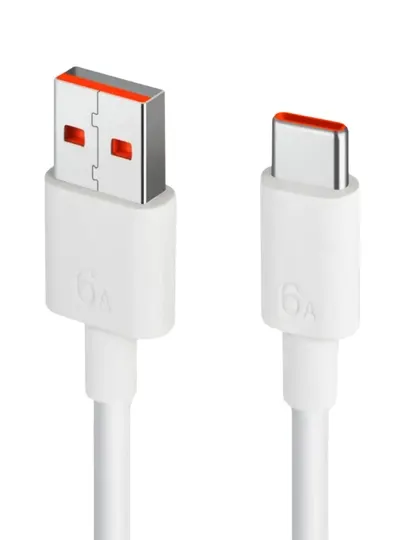 Кабель Type-C USB 6A, для быстрой зарядки и передачи данных