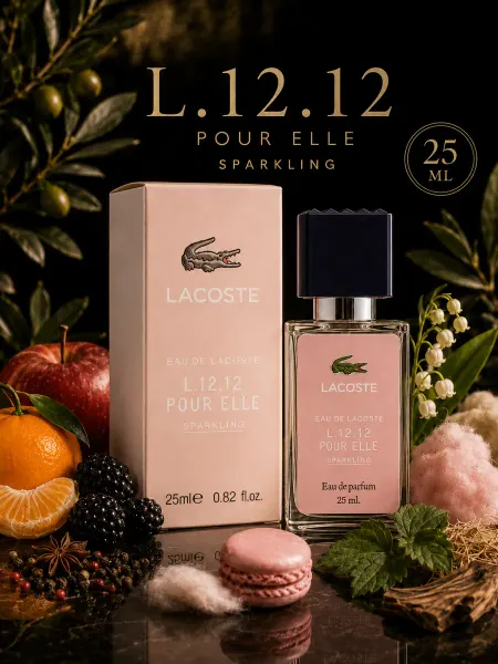 Lacoste Духи стойкие Лакосте POUR ELLE L.12.12 SPARKLING 25 мл