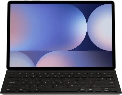 Чехол-клавиатура Samsung для Galaxy Tab S10+/S9+/S9 FE+ поликарбонат/полиуретан черный (EF-DX820UBRGRU)