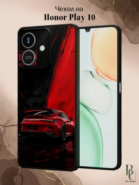Чехол на Honor Play 10 Porsche 911 Be Unique