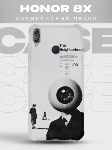 Прозрачный чехол на HONOR 8X Y2K pinterest PRINTberries