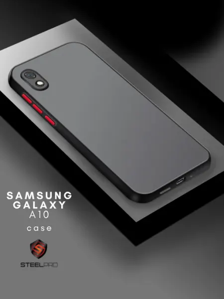 Чехол для Samsung A10 матовый SteelPro