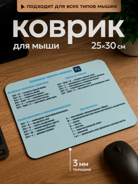 Коврик для мышки Подарок дизайнеру Partner Project