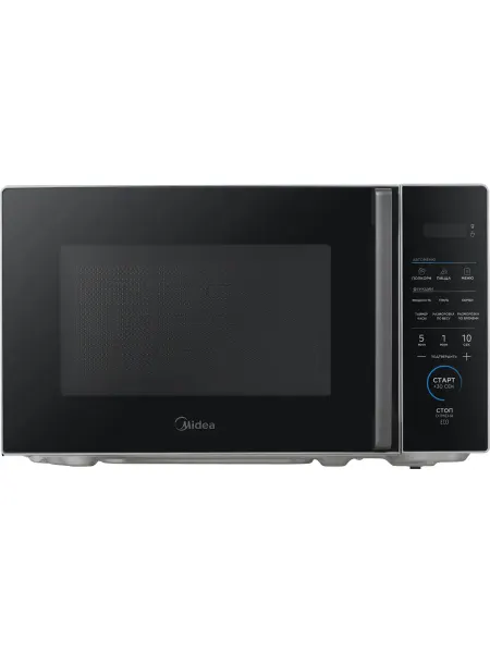 Midea Микроволновая печь EG820C2VV-S, серебристая