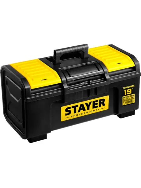 STAYER TOOLBOX-19, пластиковый ящик для инструмента