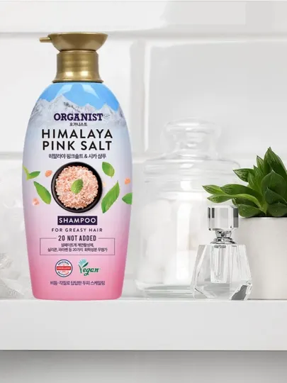 Шампунь для волос Organist Himalaya Pink Salt Repair Shampoo Elastine, 500 мл