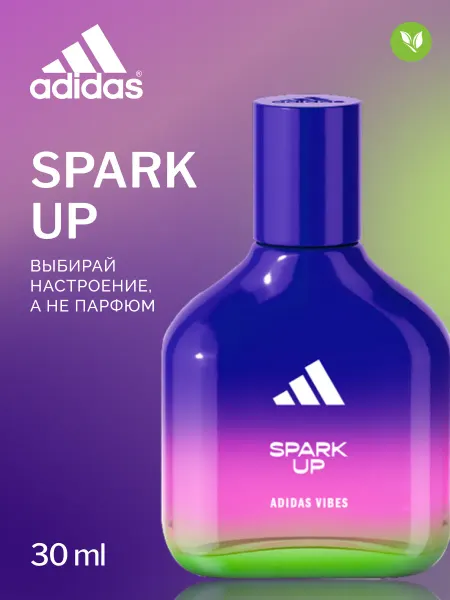 Adidas Парфюмерная вода унисекс Vibes Spark Up 30 мл