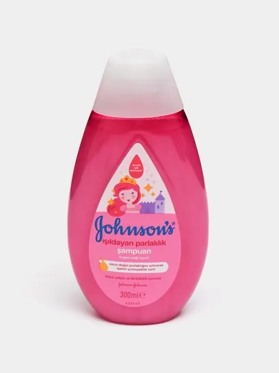 Шампунь для волос Johnson's Baby, блестящие локоны, 300 мл