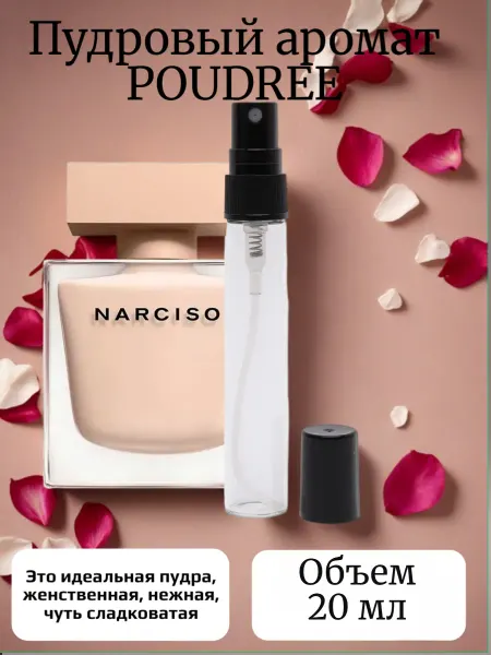 Perfume_shleif Духи Нарциссо пудра Poudree 20 мл