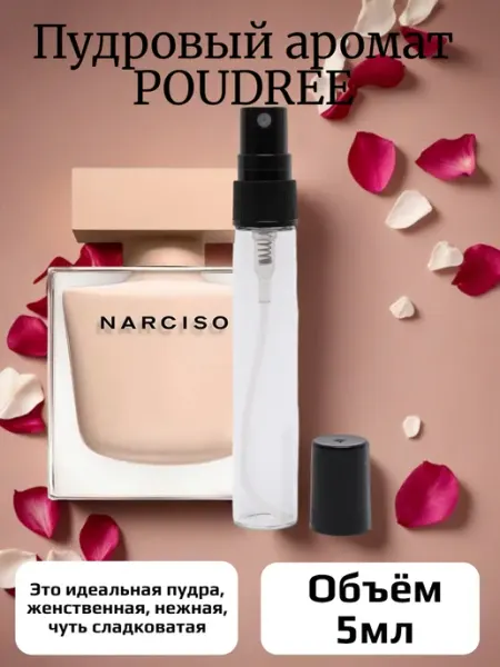 Perfume_shleif Духи Нарциссо пудра Poudree 5 мл
