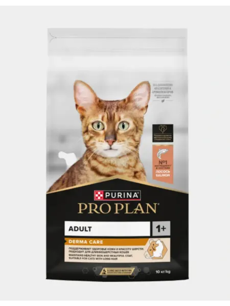 Purina Proplan Elegant сухой корм для кошек со вкусом лосося 10 кг
