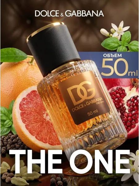 МИЗ Масляные духи мужские the one Dolce & Gabbana men 50 мл