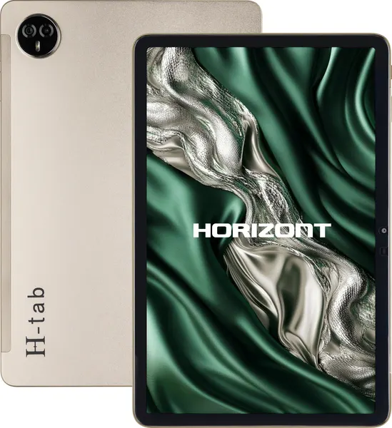 Планшет Horizont H-Tab 1 Pro, 12Гб/256Гб, Wi-Fi, Android, золотистый