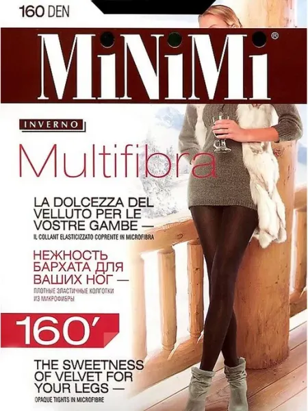 Плотные колготки из микрофибры 160 ден Minimi