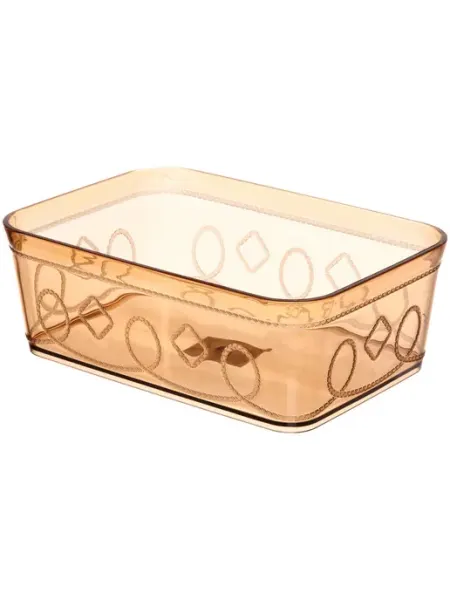 Контейнер для хранения коричнево-красный 22х15х7,5 см MAXRESALE_1
