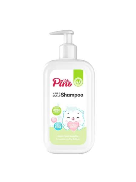 Baby Pino Детский шампунь для волос 0+ Hair Shampoo, 350 мл
