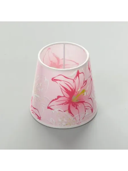 Абажур для светильника Крупные цветы Е14 14x14 см BayerLux