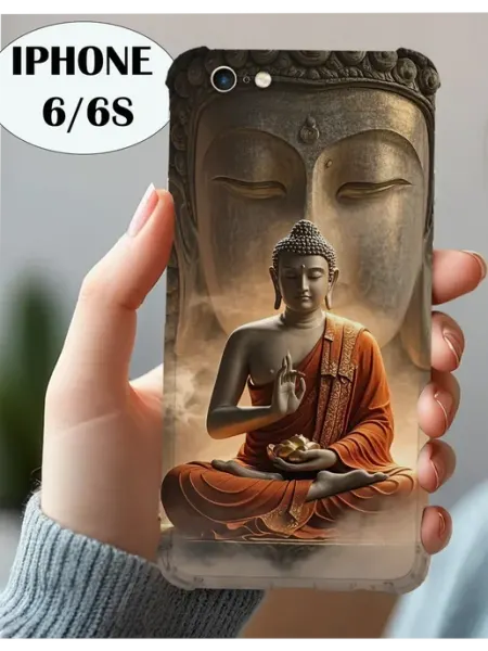 Чехол на iPhone 6 6s с принтом Будда PRINTberries