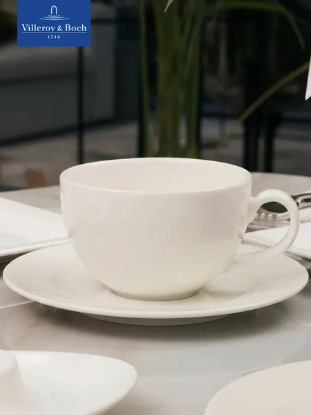 Чашка для завтрака 400 мл, Universal White, Villeroy & Boch, Премиум-Фарфор