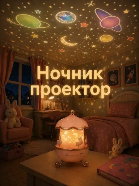 Ночник проектор подарок девочке
