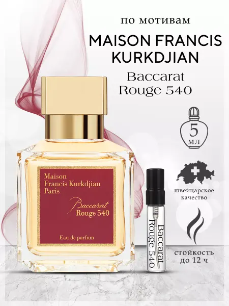 My Scent Духи Baccarat Rouge 540 Бакарат 5 мл