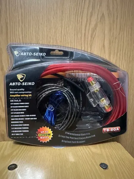 Большой буфер шнур провода акустические для сабвуфера maxavto
