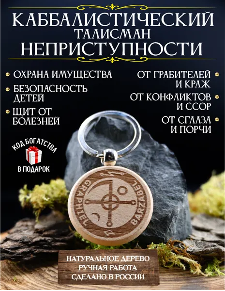 Оберег от болезней Каббалистический талисман неприступности, защита дома