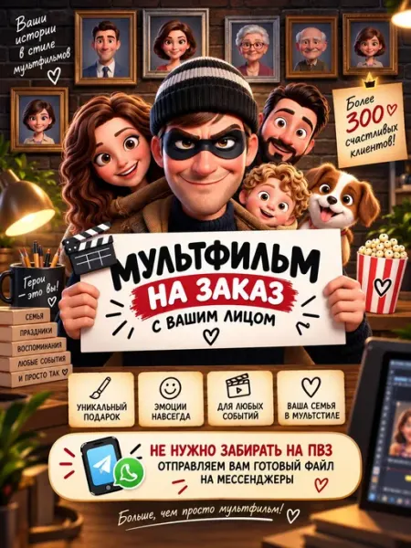 Мультфильм на заказ