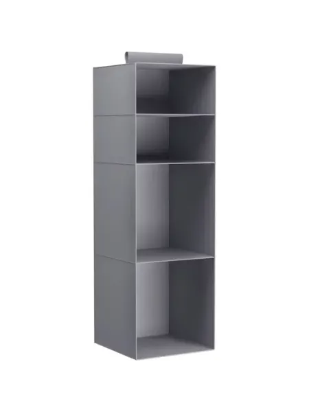 Органайзер подвесной 30x94x30 см полиэст. цвет гранит SPACEO