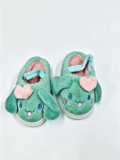 Детские пушистые тапочки Cinnamoroll, милые домашние тапочки для малышей - Домашняя обувь для девочек