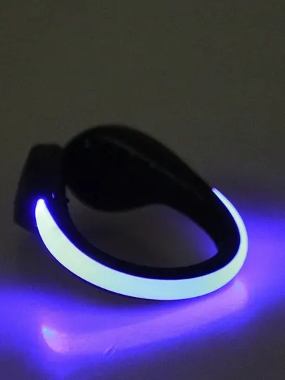 LED подсветка для обуви, подходит для велосипеда, ночная безопасность - Декор для обуви