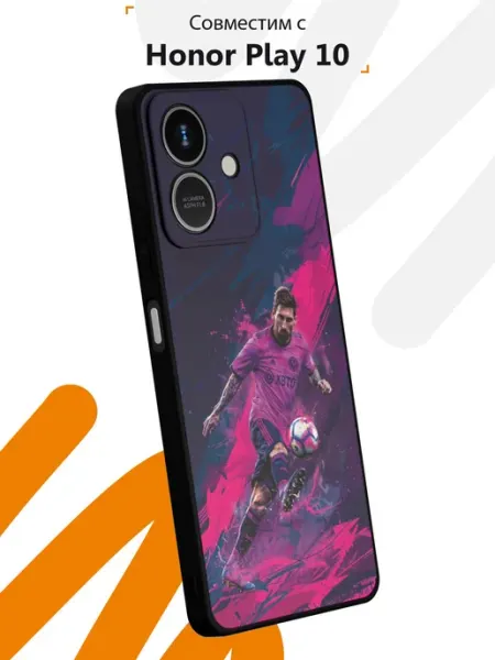 Чехол на Honor Play 10 с принтом Месси Мобилиус