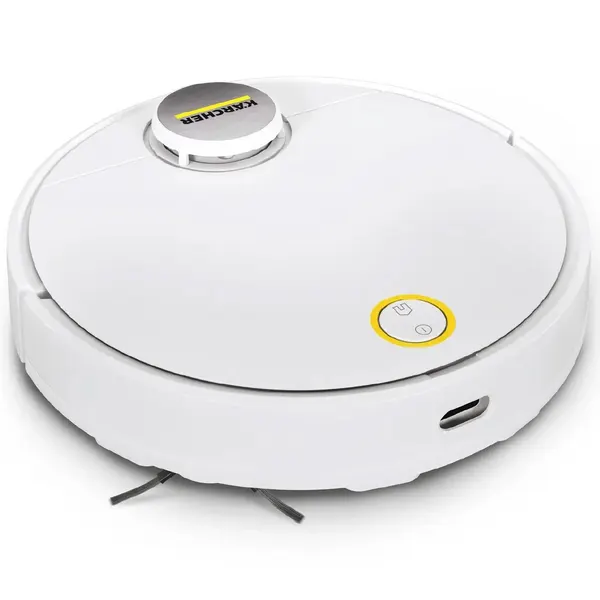 Робот-пылесос Karcher RCV 3, Аксессуары: фильтр HEPA, В комплекте: боковая щетка, Вес: 2.1 кг - 4 кг