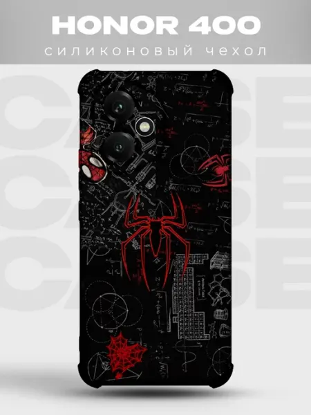 Чехол на Honor 400 Человек-паук spiderman комикс spider man PRINTberries