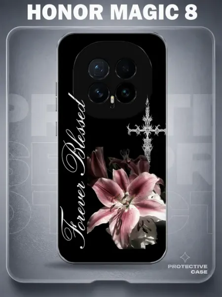 Чехол на Honor Magic 8 с принтом Y2K pinterest ангел MeowCase