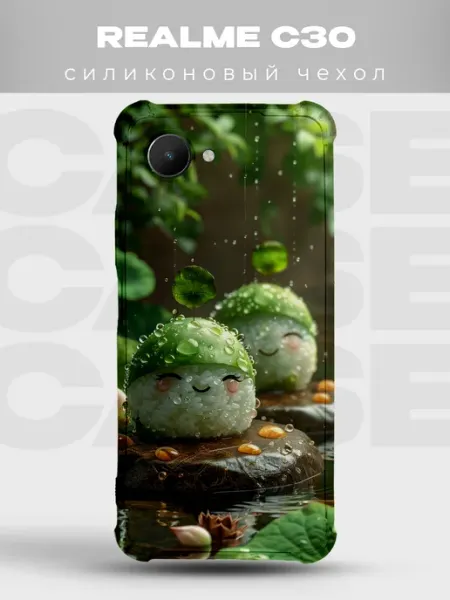 Чехол на Realme C30 Суши PRINTberries