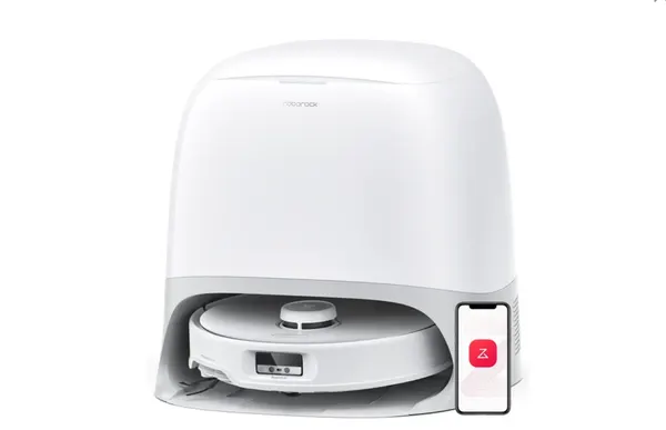 Робот-пылесос Roborock Robotic Vacuum Cleaner+Empty Wash Fill Dock Qrevo Curv RU White (QRC02-02)