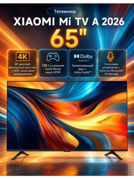 Телевизор XIAOMI-Mi TV A 2026 65'' Xiaomi